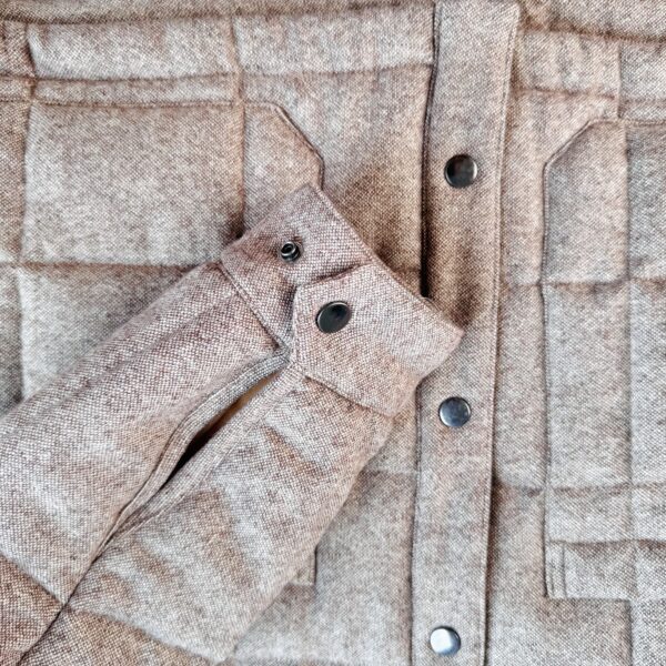Men's Quilted Nylon-Taffeta Lined Jacket——KF-J003 - 图片 5