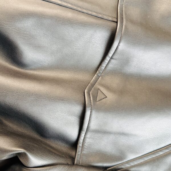 Men's Structured PU Rider Jacket——KF-J004 - 图片 3