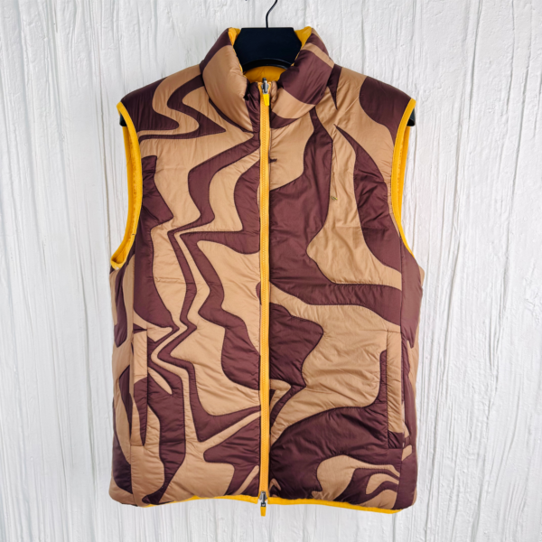 Men's Reversible Quilted Down Vest——KF-V001 - 图片 3