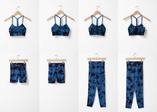 Women's Seamless Print Yoga Set——KF-A003 - 图片 2
