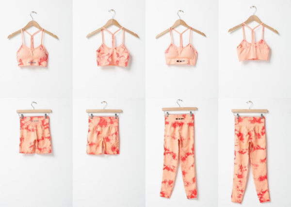 Women's Seamless Print Yoga Set——KF-A003